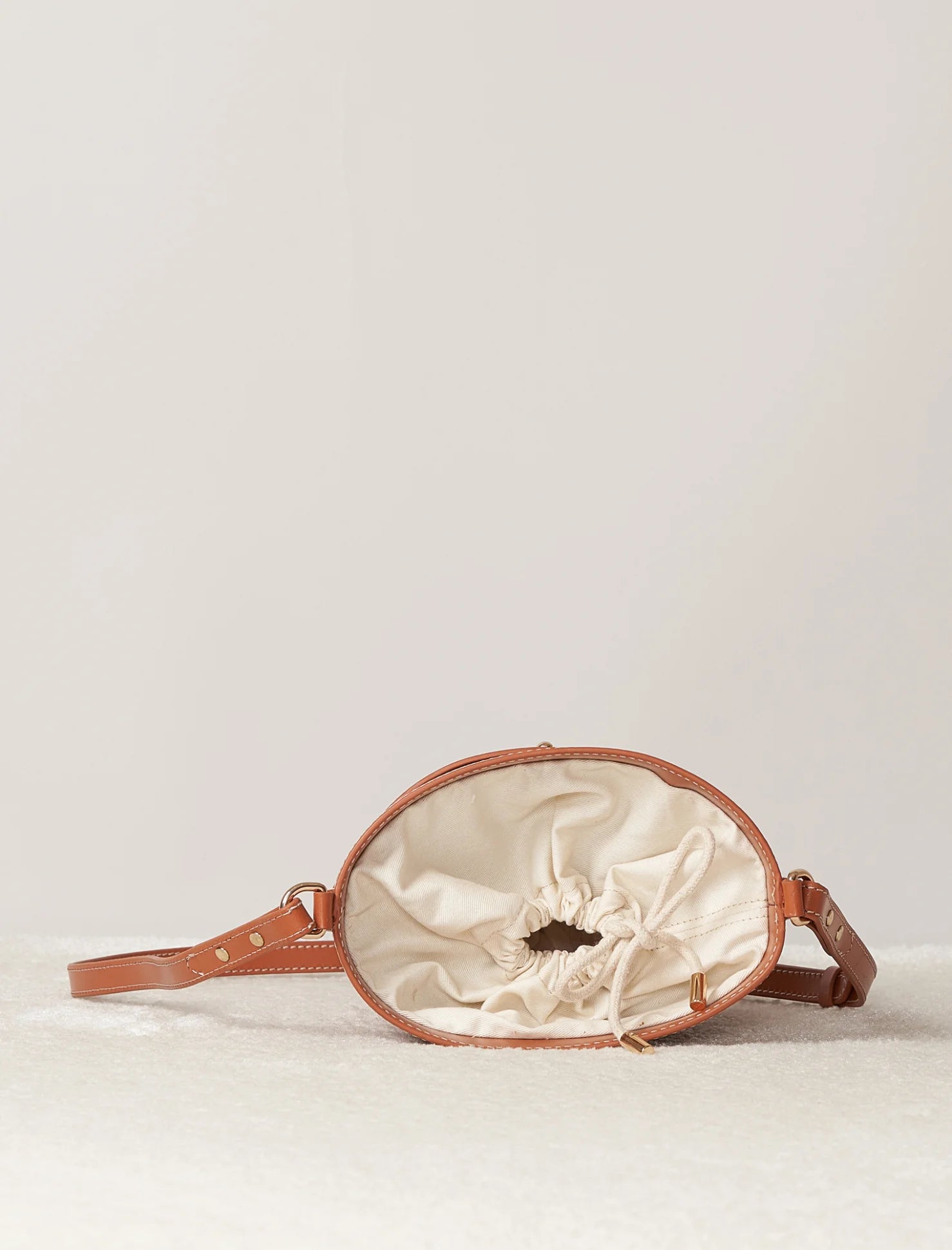 Mini - Paco Cognac - cuir recyclé | MARADJI
