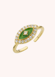 Bague - Green eye essential | MYA-BAY