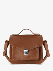 Sac à main cuir Mademoiselle George XS Naturel | Paul Marius
