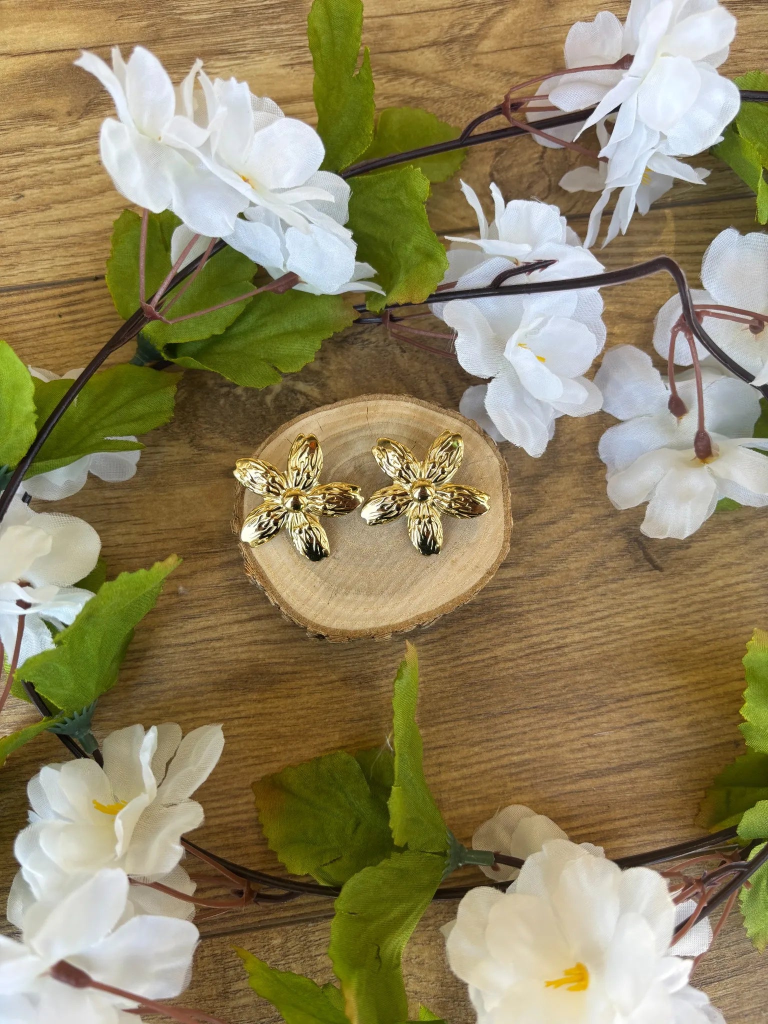 Boucles d’oreilles FLEUR